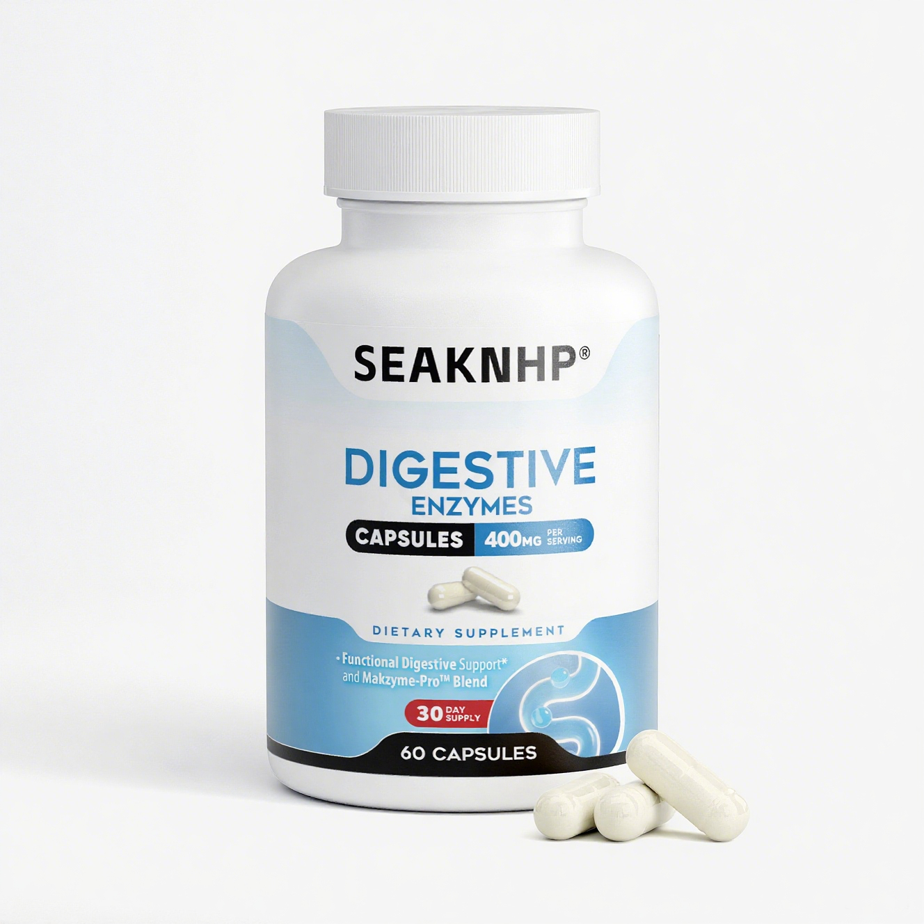 Digestive Enzyme 60 caps Pro Blend Promotes digestive health