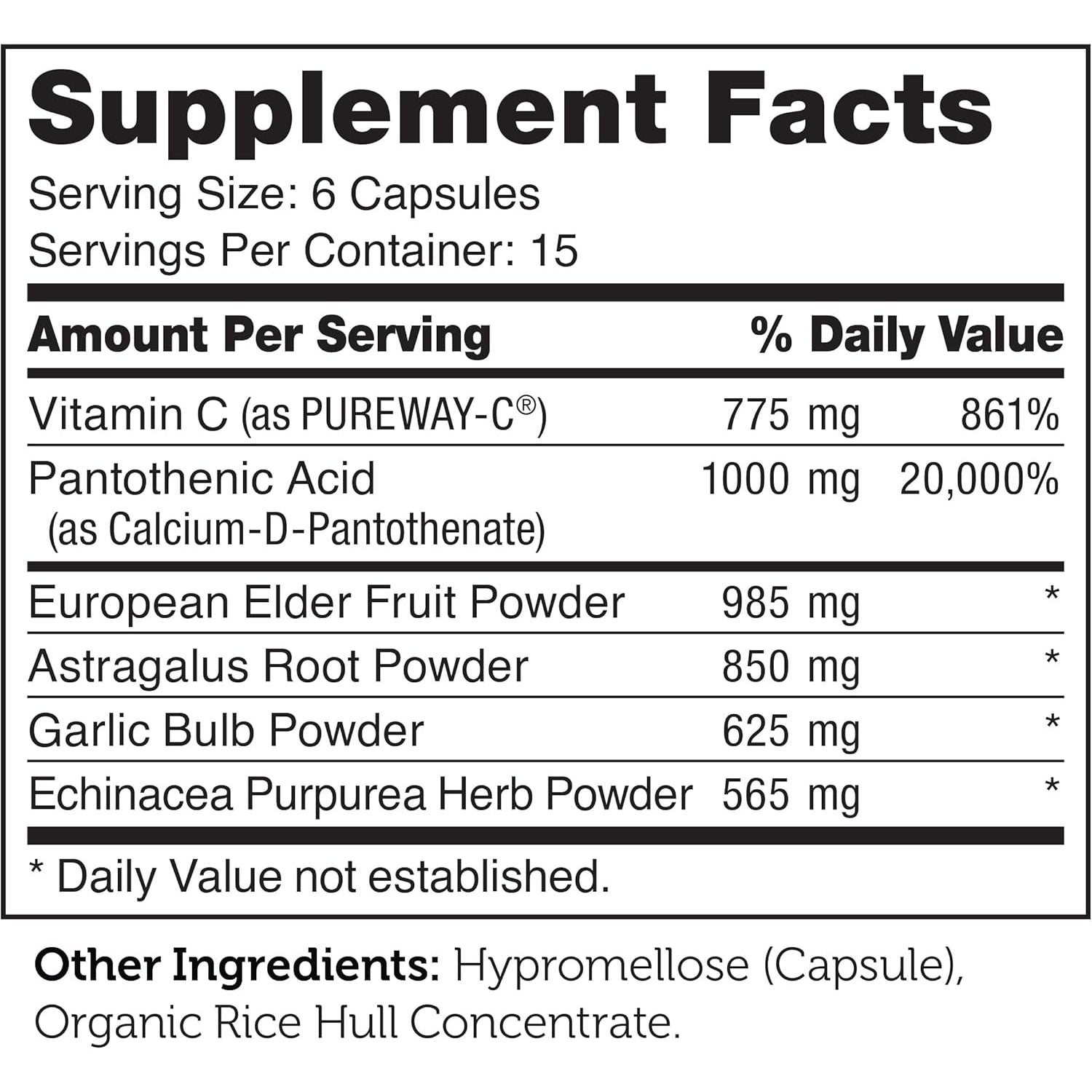 Zahler ImmunAbreve, Powerful Immune System Support, Contains Vitamin C Pantothenic Acid Echinacea and More (90 Capsules)