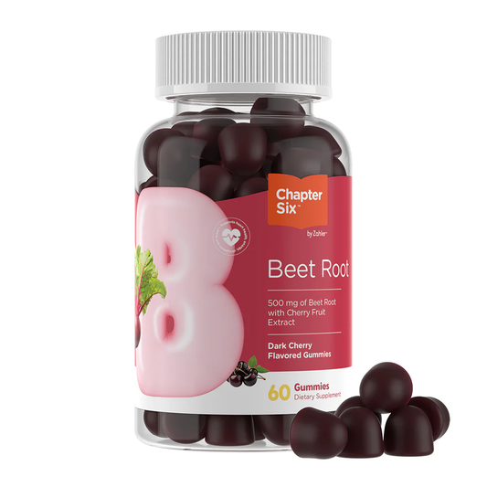 Zahler Chapter Six, Beet Root Gummies Heart Support, Dark Cherry, 60 Gummies