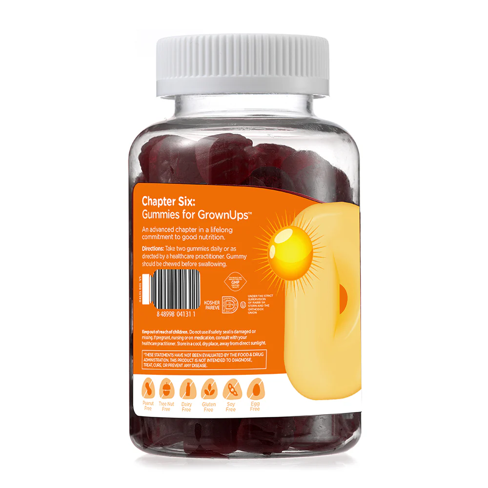 Zahler Chapter Six, Vitamin D3 60 Gummies 10,000 IU