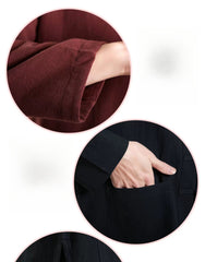 Zen Jushi Clothing – Cotton Linen Tai Chi & Yoga Outfit, Unisex Dharma / Tea Ceremony Suit