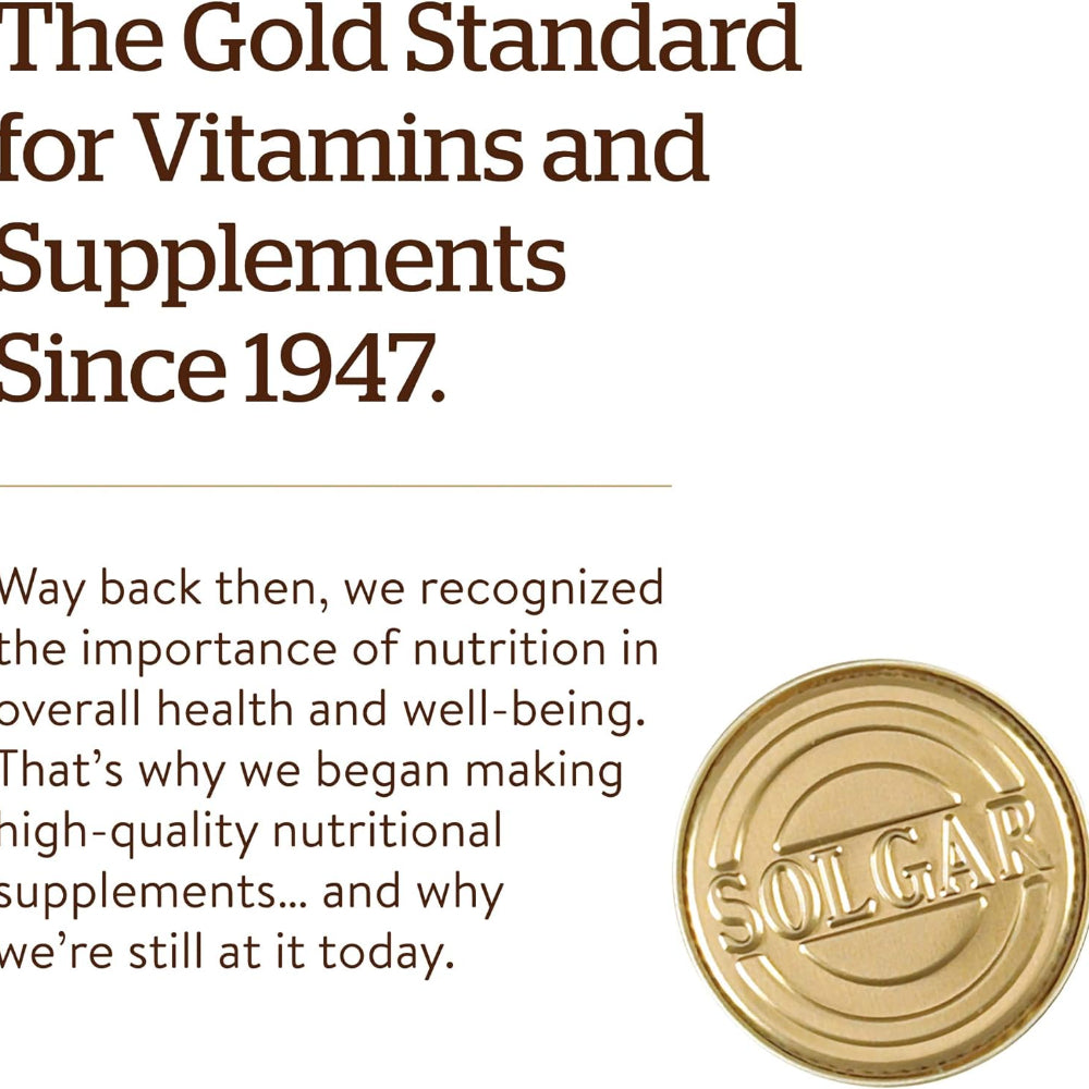 Solgar Chelated Zinc, 250 Tablets - Zinc