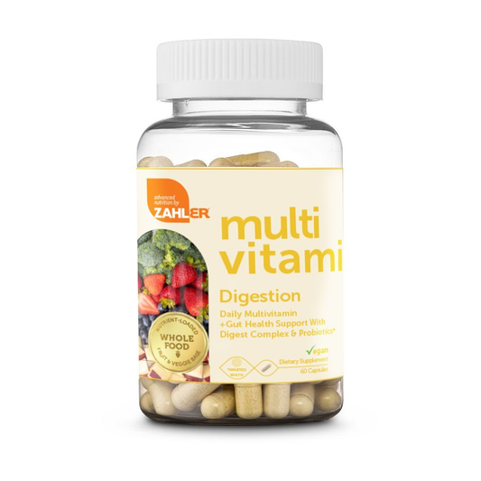 Zahlers, Kosher Multivitamin Digestion - 60 Vegetarian Capsules
