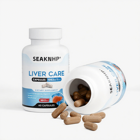 Seaknhp Suppplement Liver Support Supplement Enhances memory and cognition 60 Capsules